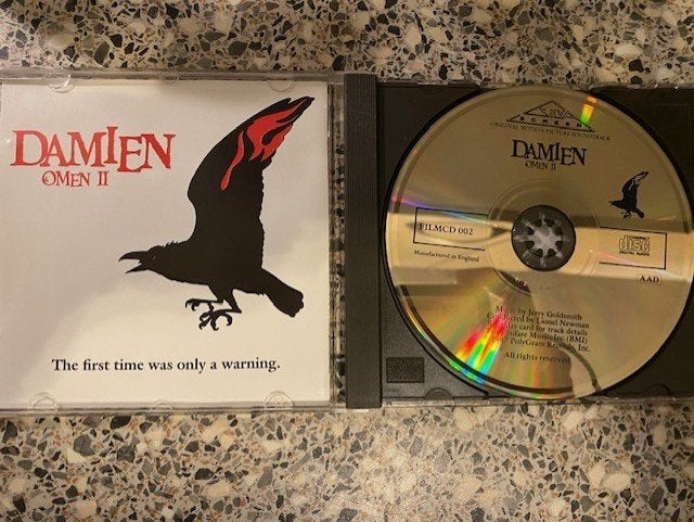 Omen II Damien, Soundtrack, Ophalen of Verzenden, Zo goed als nieuw, Soundtrack