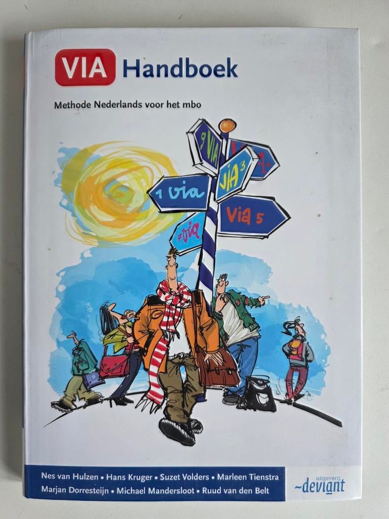 VIA Handboek Nederlands MBO - Nieuwstaat!, Ophalen of Verzenden, Nieuw, MBO, N. van Hulzen e.a.