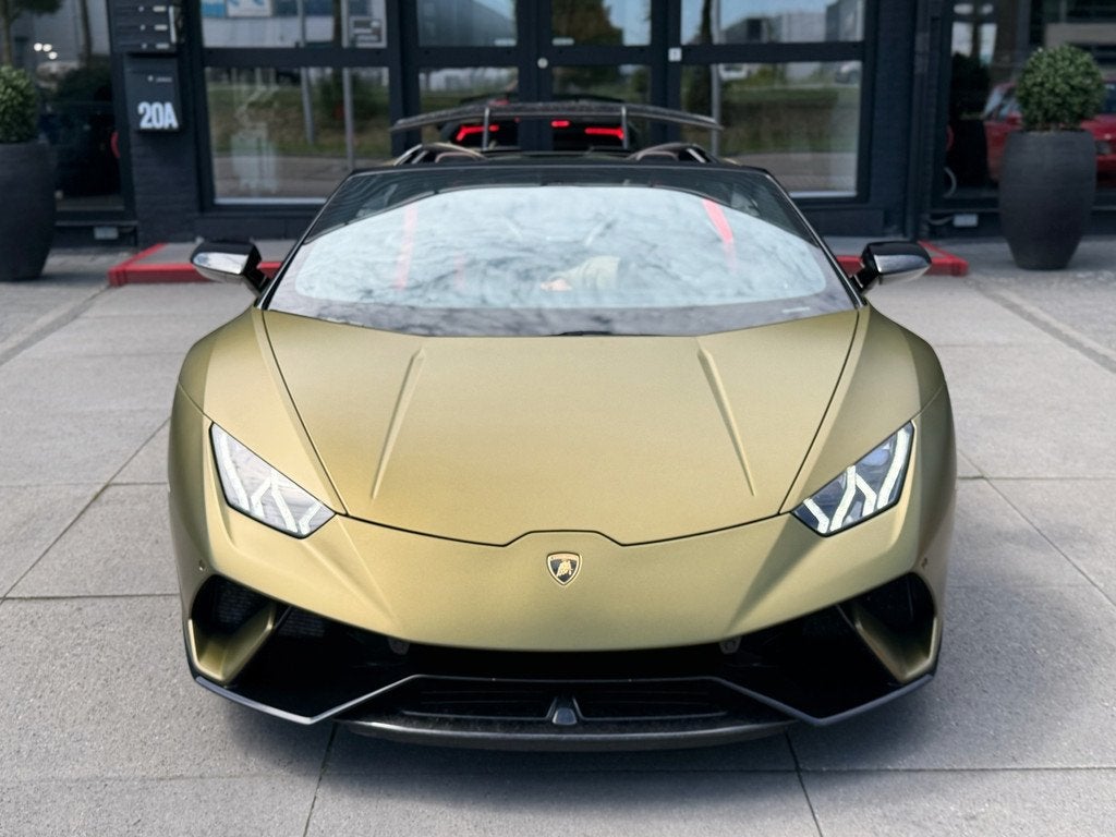 Lamborghini Huracán 5.2 V10 Performante Spyder Lift|Sport-S, Auto's, Lamborghini, Automaat, Startonderbreker, Gebruikt, 5204 cc