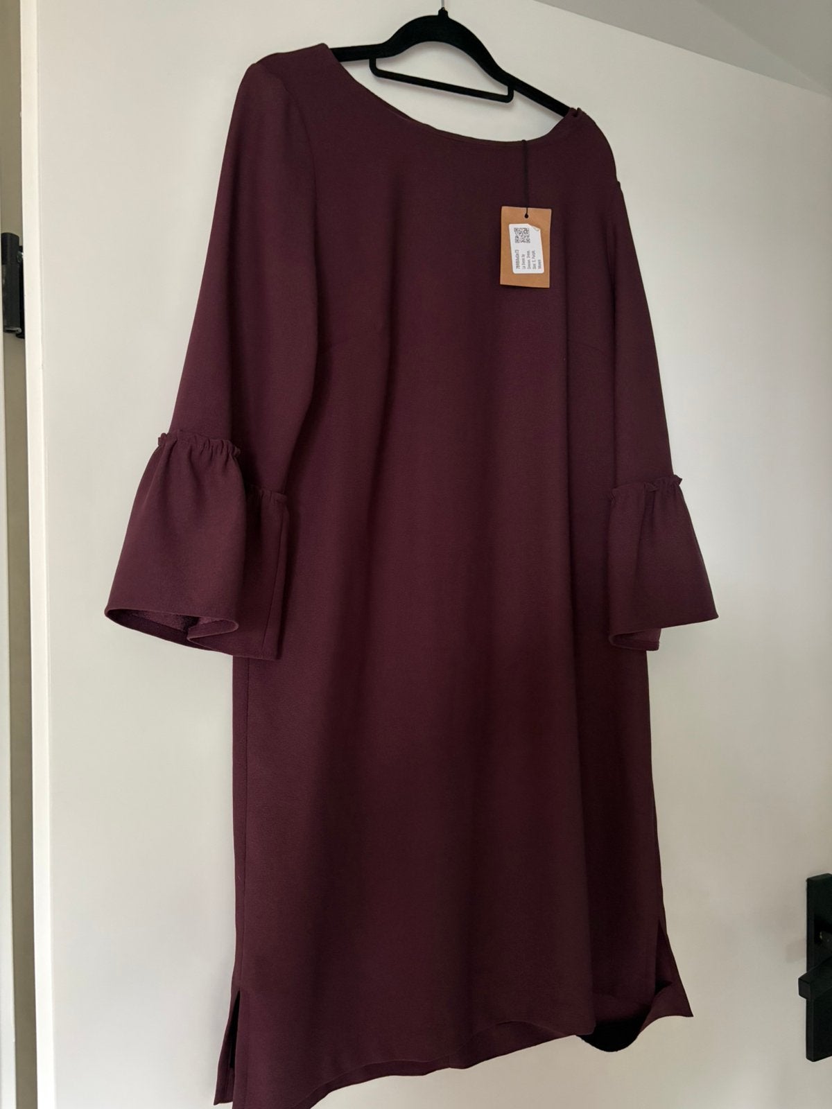 Ladress jurk, burgundy maat s nieuw, Kleding | Dames, Ophalen of Verzenden, Nieuw, Rood