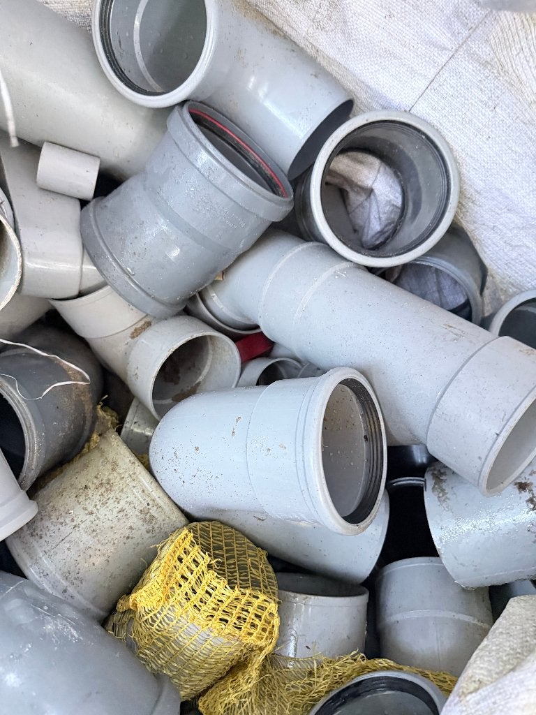 PVC rioolbuis 110/125 SN4/SN8 + veel hulpstukken, Ophalen, Pvc, 6 meter of meer, Overige typen