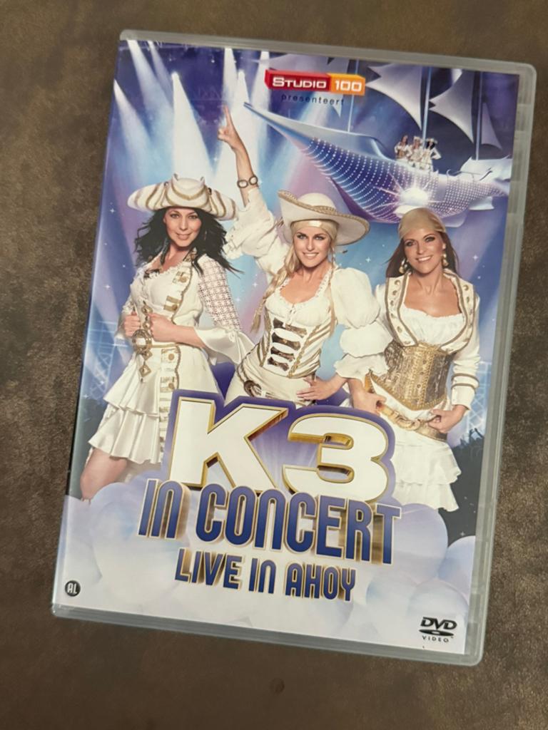K3 In Concert: Live in Ahoy DVD, Alle leeftijden, Ophalen of Verzenden, Zo goed als nieuw, Muziek en Concerten