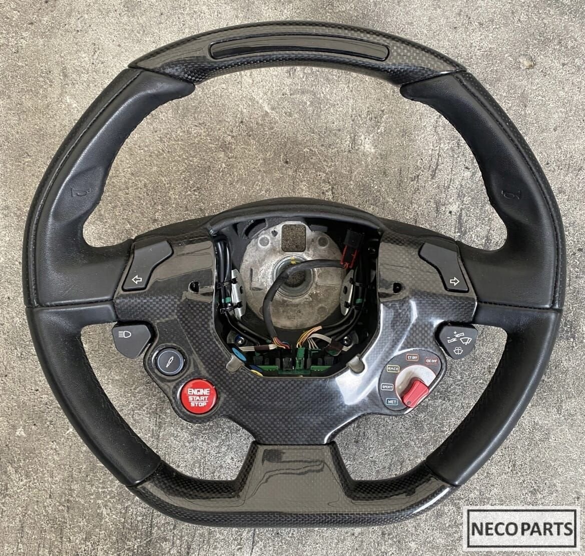 FERRARI 488 GTB CARBON STUUR STUURWIEL ORIGINEEL, Gebruikt, -, -, Ophalen of Verzenden