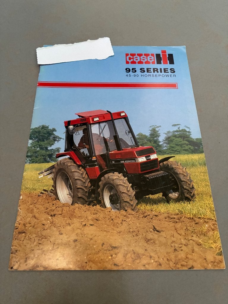 Case International trekker tractor folder brochure, Ophalen of Verzenden, Gelezen