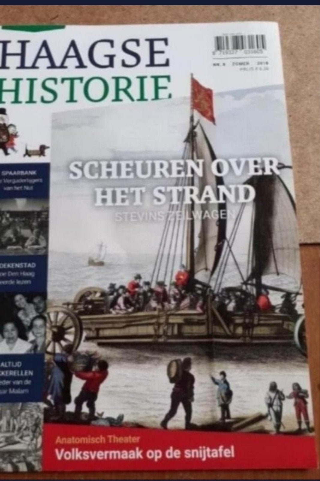 Haagse Historie - Zomer 2018 - Scheuren over het strand, Ophalen, Zo goed als nieuw, Overige typen