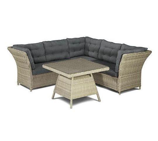 Gerlos Lounge diningset Off white tuinmeubel OWN, Tuin en Terras, Ophalen of Verzenden