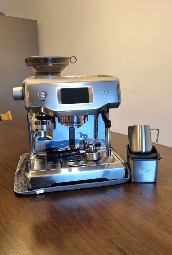 Sage the oracle touch dual boiler, Witgoed en Apparatuur, Koffiezetapparaten, Ophalen of Verzenden, Zo goed als nieuw, Espresso apparaat