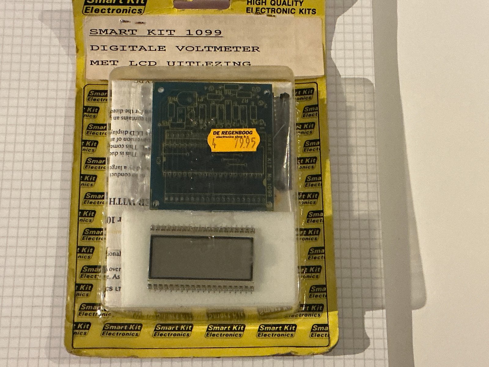 Smart Kit 1099 digitale 3,5 digit LCD meter, Smart Kit, Ophalen of Verzenden, Zo goed als nieuw, NA