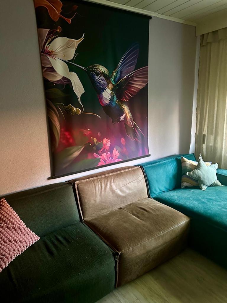 Gratis af te halen: Brooklyn hoekbank (3 delen), Huis en Inrichting, Banken | Bankstellen, Ophalen, 250 tot 300 cm, Gebruikt, 100 tot 125 cm