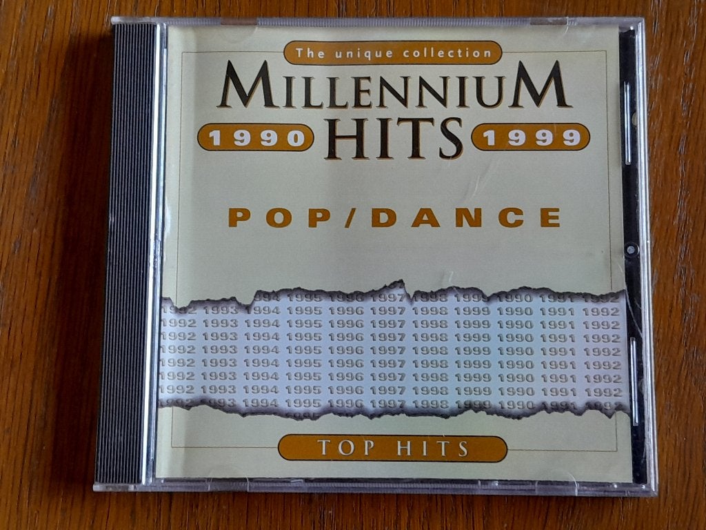Millennium hits pop / dance 1990 / 1999 cd, Ophalen of Verzenden, Gebruikt, Pop