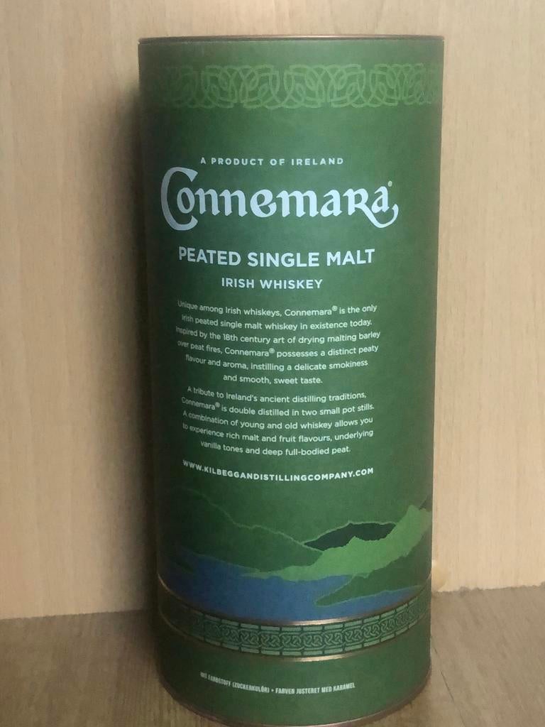 Connemara Irish whiskey Leeg blik, Verzamelen, Blikken, Ophalen of Verzenden, Gebruikt, Overige, Overige merken