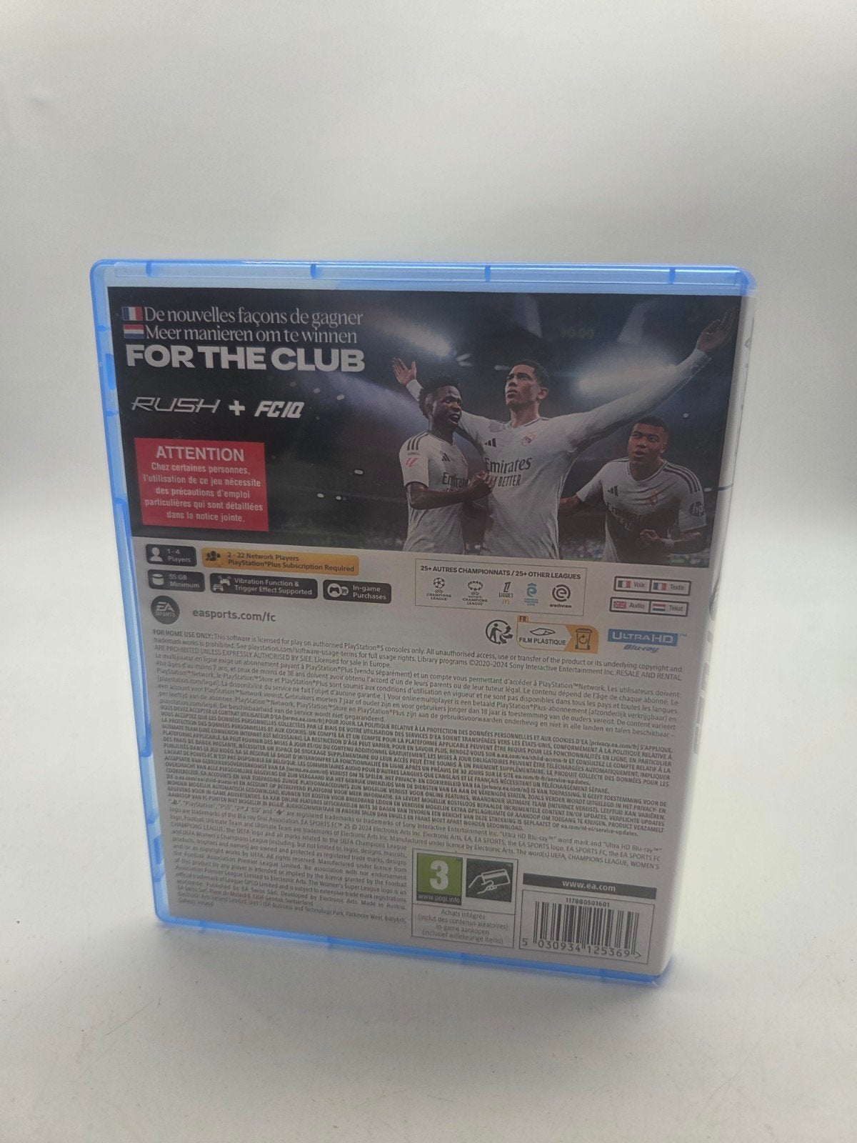 EA Sports FC 25 PS5, Electronic Arts, EA Swiss Sàrl, Place du Molard 8, 1204 Genève, Zwitserland, Ophalen of Verzenden, Eén computer