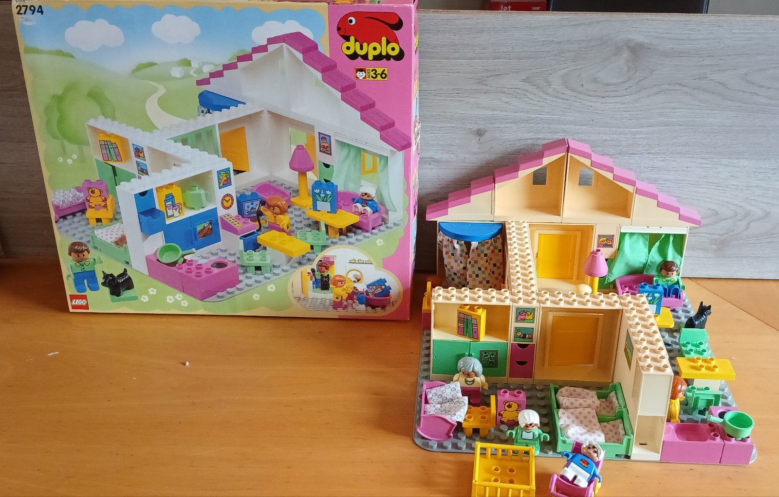 Duplo, Zeldzaam huis 2794 met doos, Kinderen en Baby's, Speelgoed | Duplo en Lego, Gebruikt, Ophalen of Verzenden, Duplo, Inclusief doos