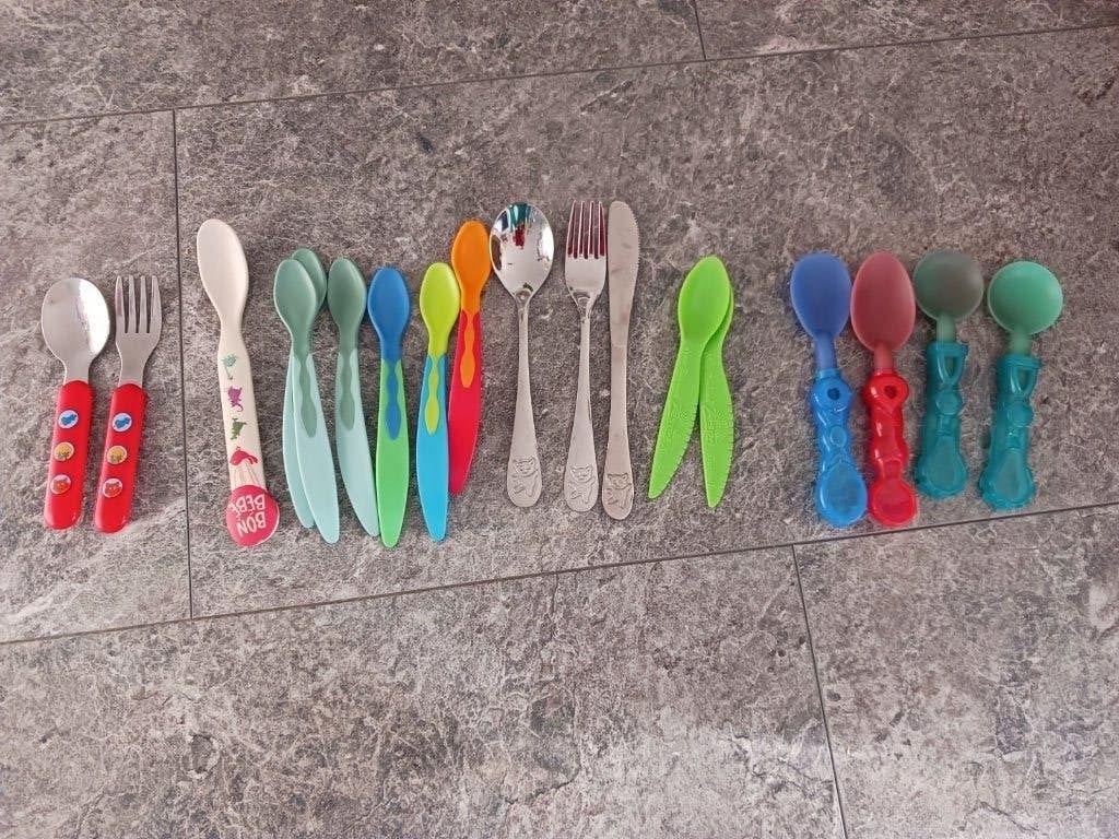 Set baby en kinder bestek, Ophalen of Verzenden, Gebruikt
