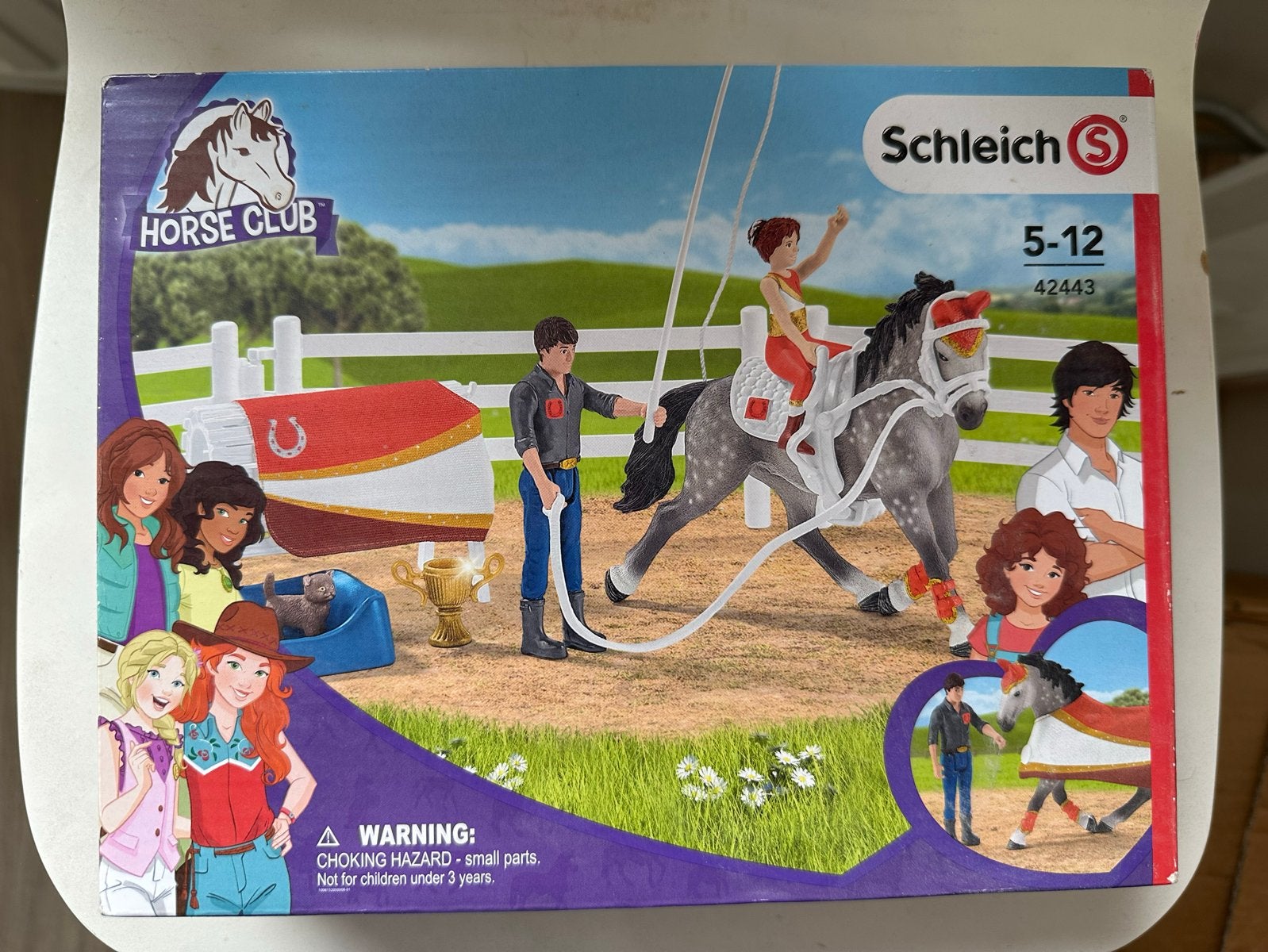 Schleich Horse Club Paardenshow Set 42443, Ophalen of Verzenden, Nieuw, Jongen of Meisje