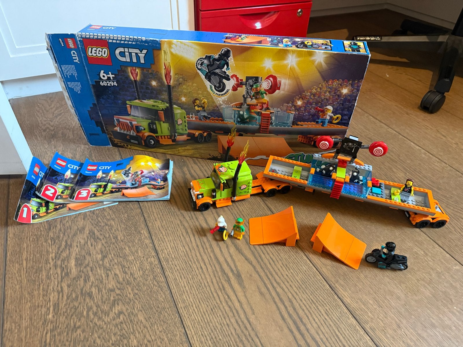 LEGO City Stunt Show Truck (60294) - Complete set, City, Lego, Ophalen of Verzenden, Zo goed als nieuw