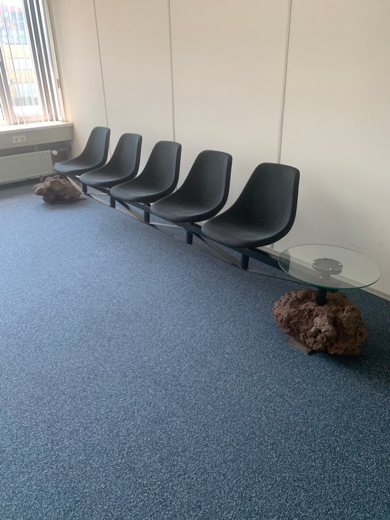 wachtkamerbank bank wachtkamer, Huis en Inrichting, Banken | Bankstellen, Ophalen, Gebruikt, Modern , speciaal gemaakt, Minder dan 75 cm