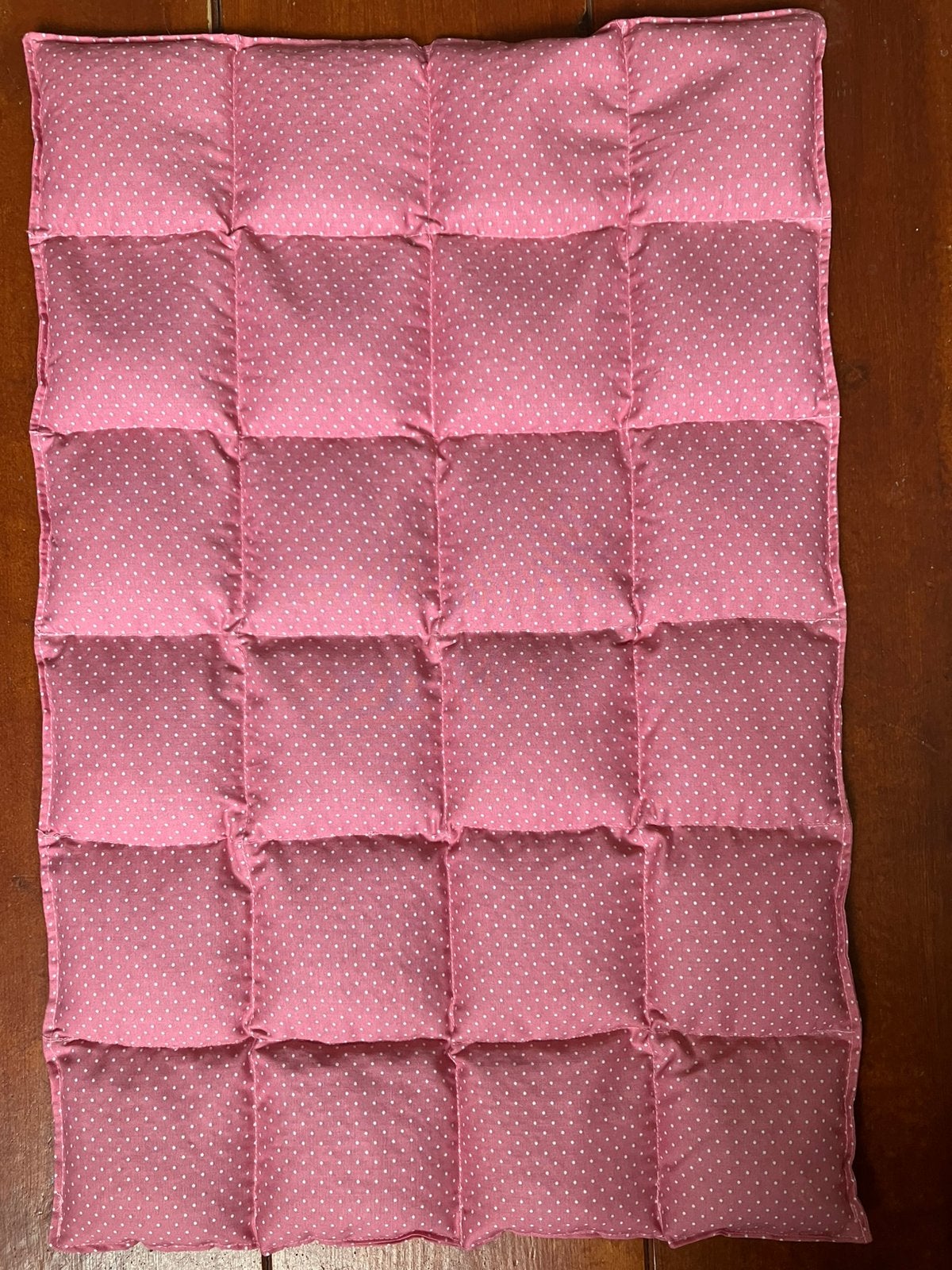 Warmtekussen, pittenzak, kruik. Roze met witte stipjes., Ophalen, Nieuw, Roze, Warmtekussen