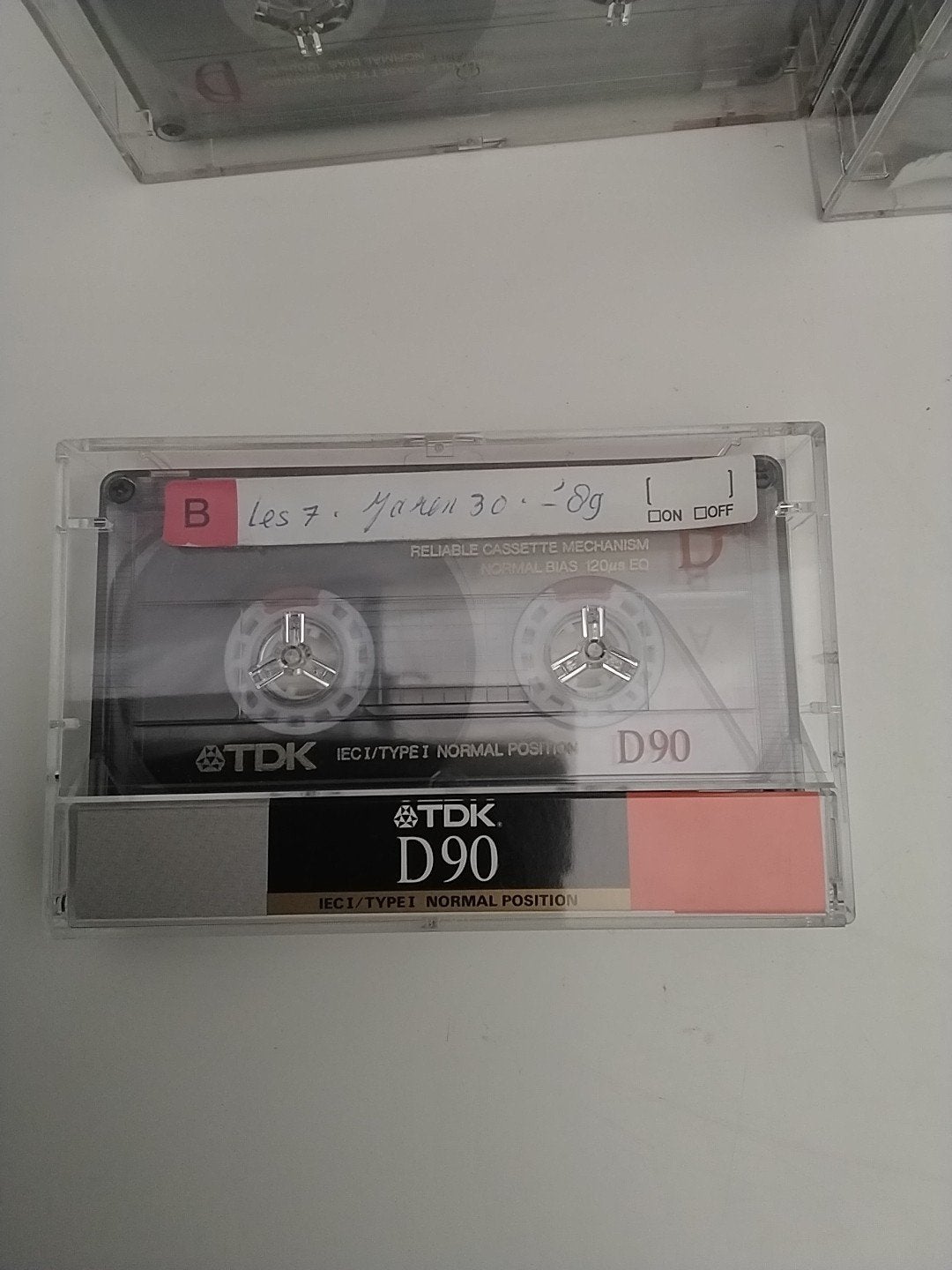 70 TDK D90 Cassettebandjes - Gebruikt, Gebruikt, Ophalen of Verzenden, Voorbespeeld, Met bewaardoos, rek of koffer