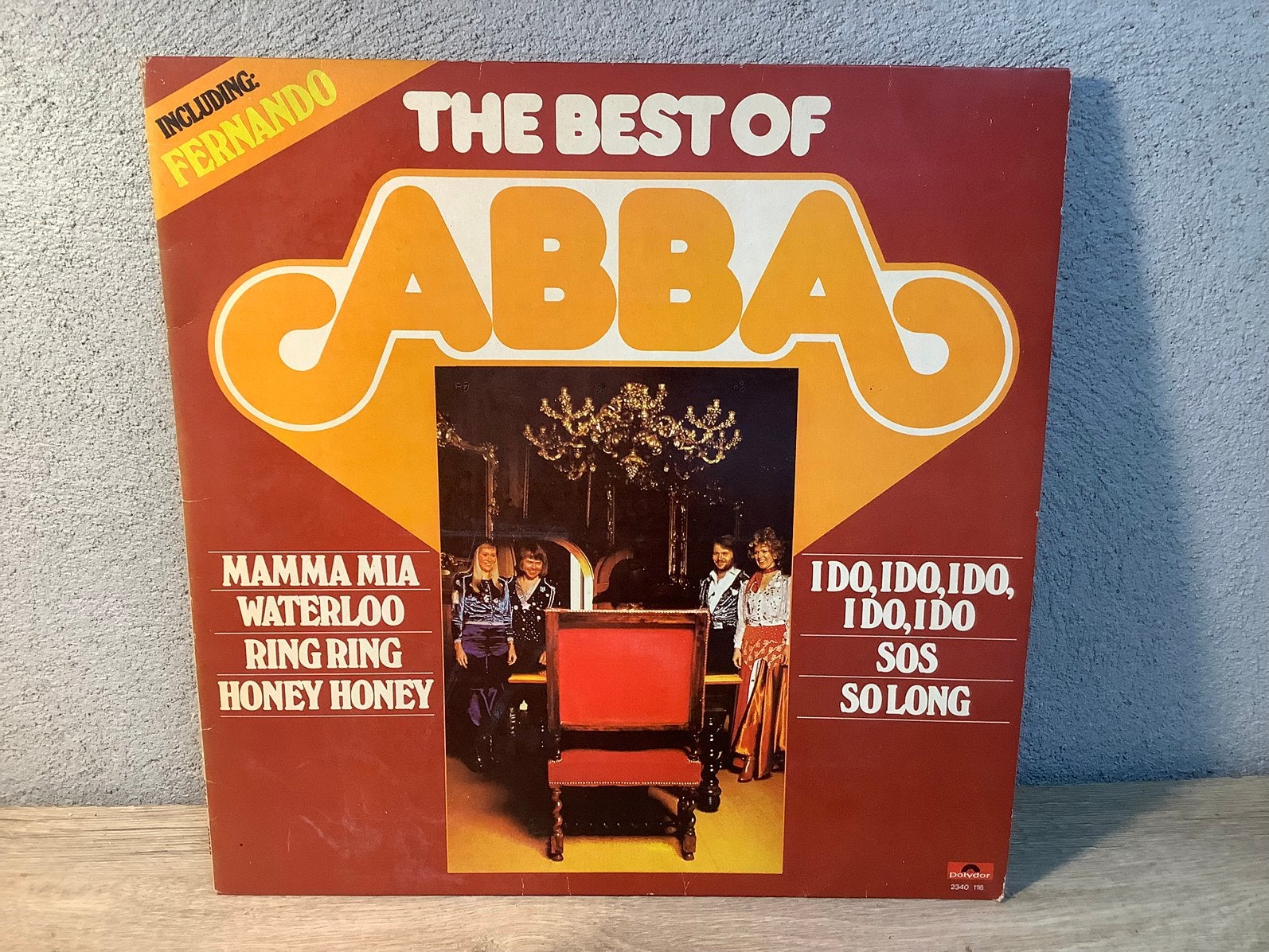 Lp The best of Abba, Ophalen of Verzenden, Gebruikt, LP
