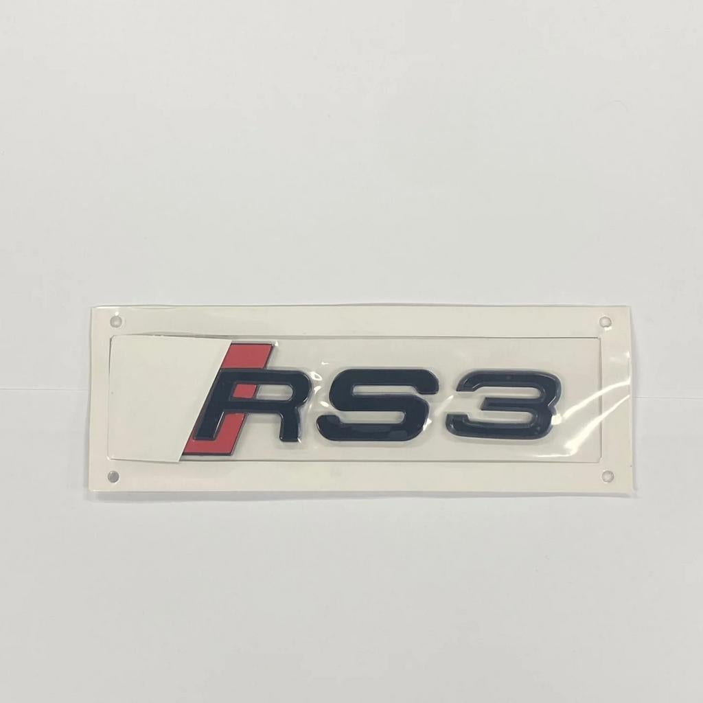 Audi RS3 logo/badge + montage mogelijk, Ophalen of Verzenden