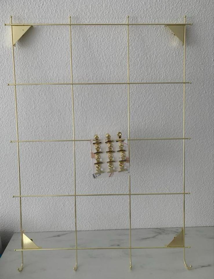 Ikea Ophangenboord Goud 45x60cm, Ophalen, Zo goed als nieuw, Goud, Metaal