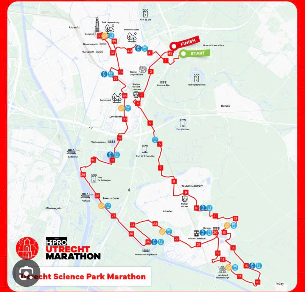 HiPRO Utrecht Marathon 2026 startbewijs, Tickets en Kaartjes, Eén persoon