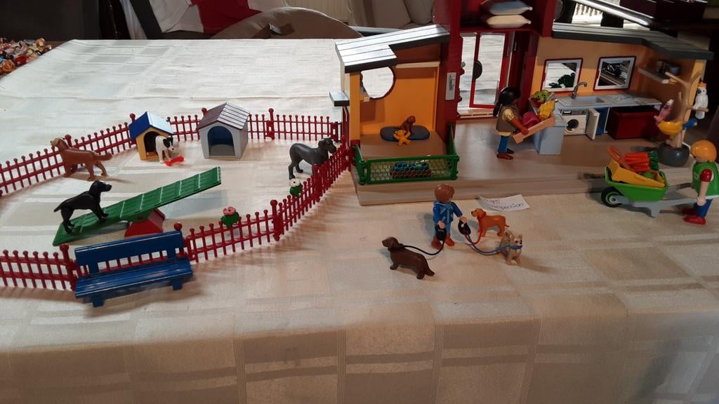 9275 dieren pension, Kinderen en Baby's, Speelgoed | Playmobil, Zo goed als nieuw, Complete set, Ophalen of Verzenden