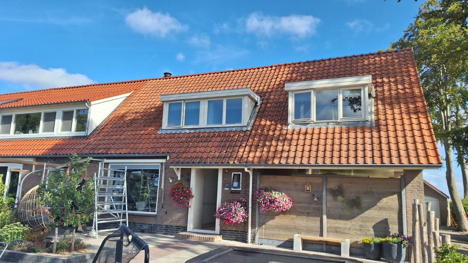 GRATIS - Waal kleipannen - Dakpannen, Doe-het-zelf en Verbouw, Dakpannen en Dakbedekking, Ophalen, Gebruikt, Steen of Klei, 15 m² of meer