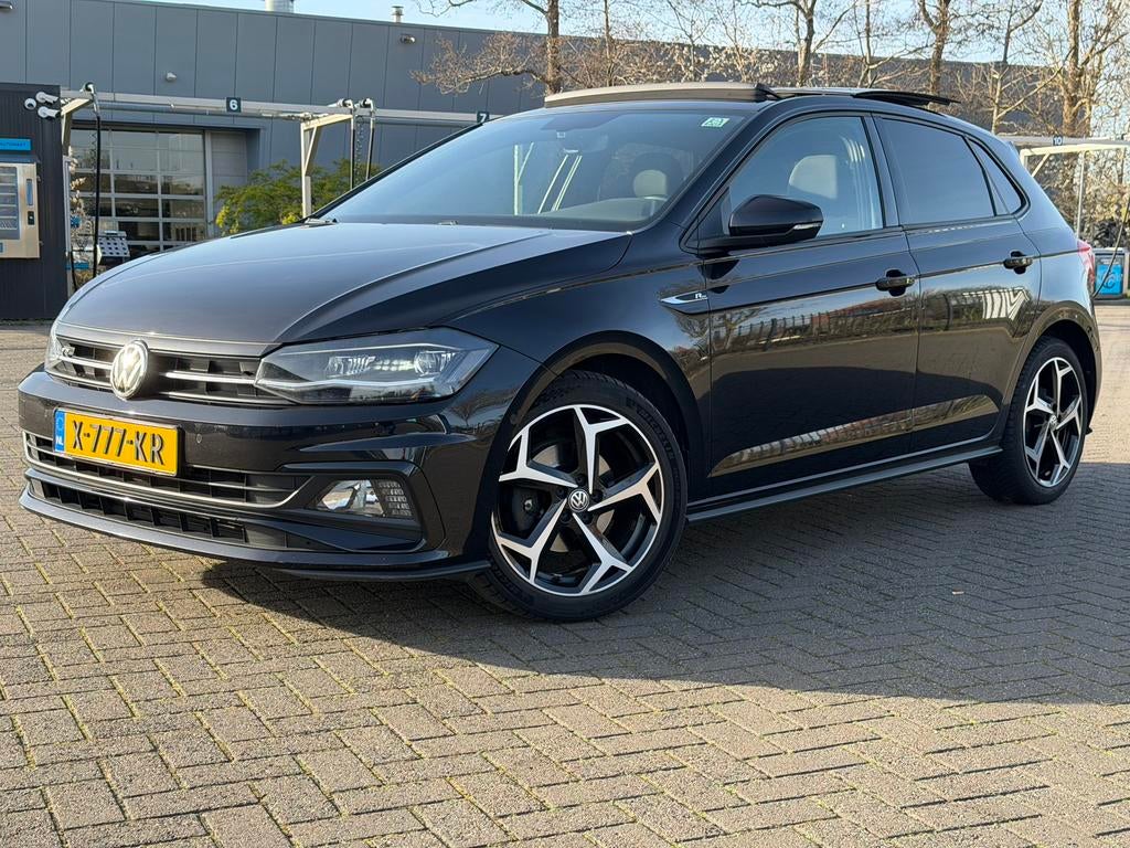 Volkswagen Polo 1.6 TDI 3x Rline DSG Pano Beats Bomvoll Blis, 1203 kg, Euro 6, Alcantara, Zwart