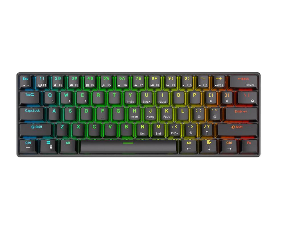 Royal Kludge RK61 - Gaming Keyboard zwart - Mechanisch, Theodoor Colenbranderhof 9, 3059LC Rotterdam, Nederland, Royale Kludge