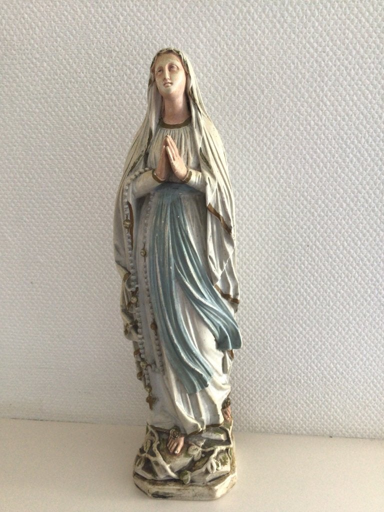 Mariabeeld (43 cm hoog), Ophalen