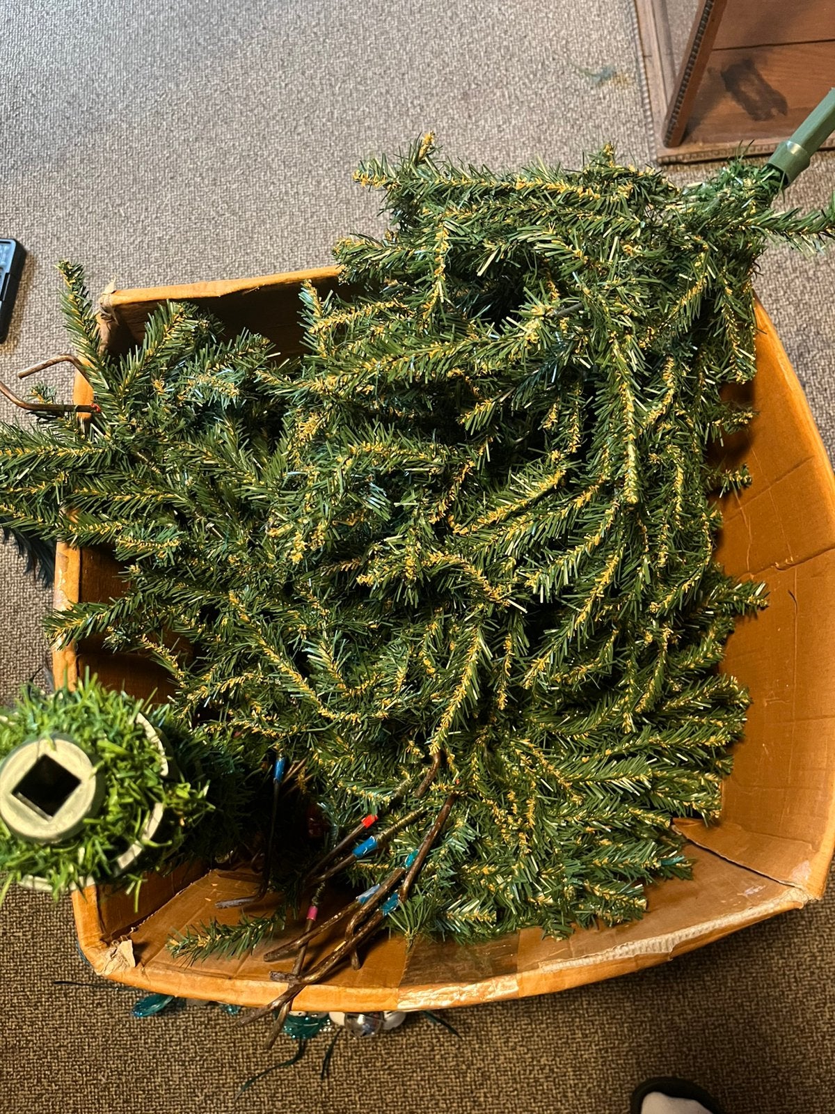 Kunst kerstboom, Diversen, Ophalen, Gebruikt