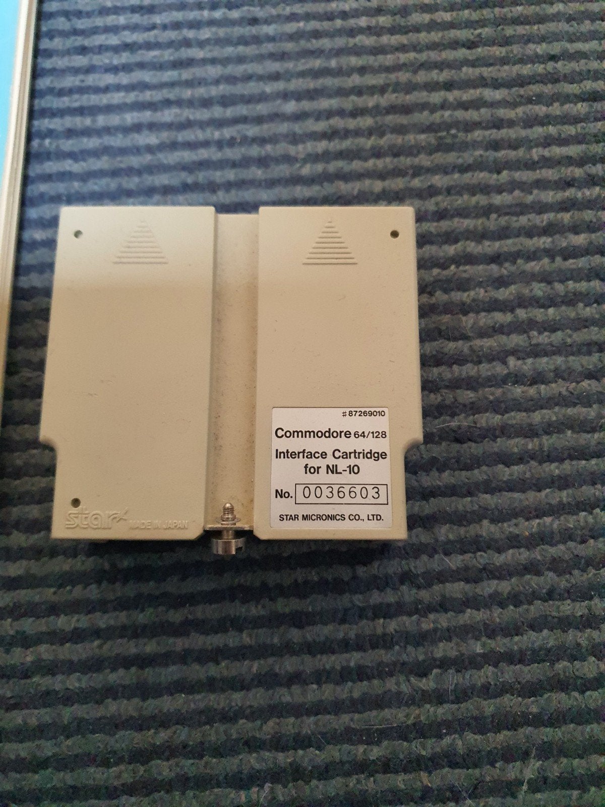 Commodore 64/128 Interface Cartridge for NL-10 met boekje, Computers en Software, Vintage Computers, Ophalen of Verzenden