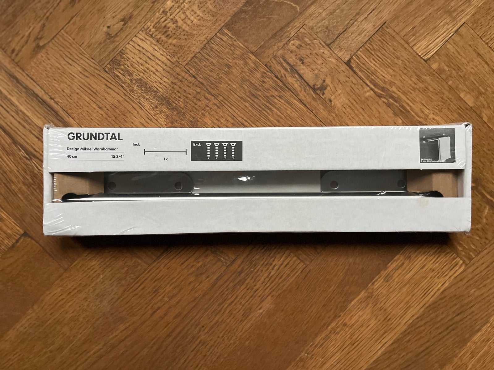 IKEA GRUNDTAL handdoekhanger - Nieuw in verpakking, Minder dan 50 cm, Overige typen, Nieuw, Ophalen of Verzenden