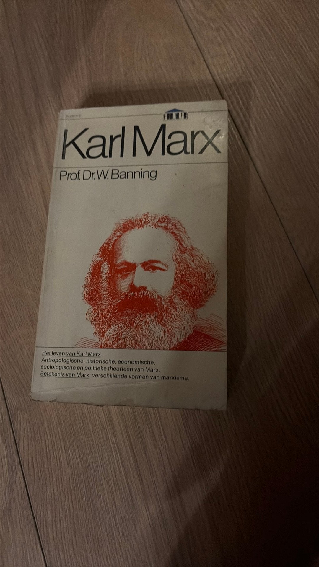 Karl marx prof dr w banning boek, Ophalen, Zo goed als nieuw, Spiritualiteit algemeen, Achtergrond en Informatie
