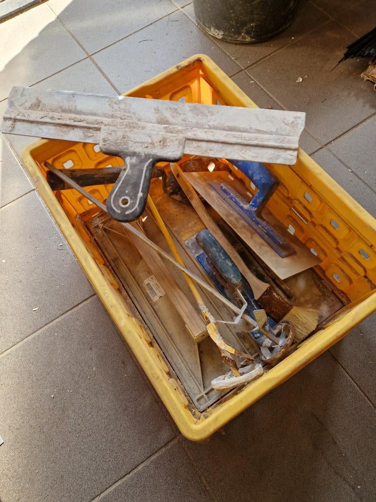 Te koop diverse stukadoors gereedschap, Ophalen of Verzenden