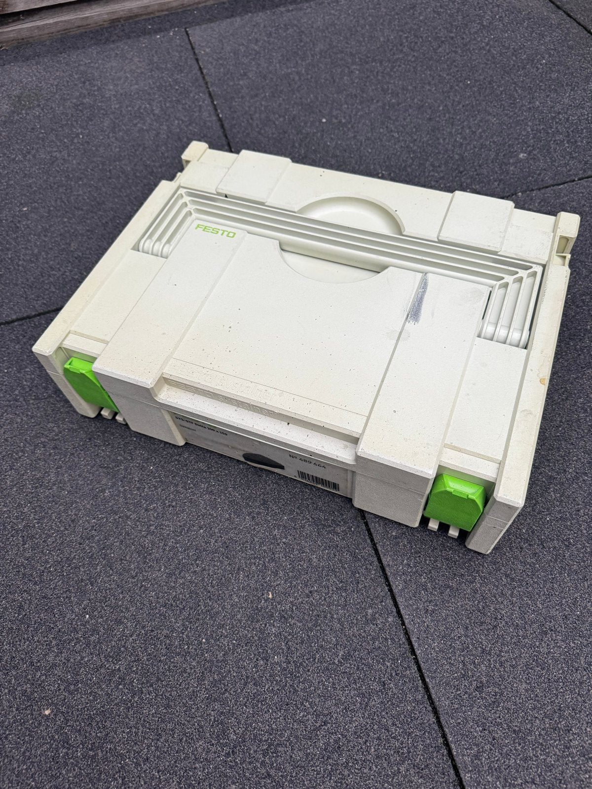 Festool Systainer met inleg voor schuurpapier