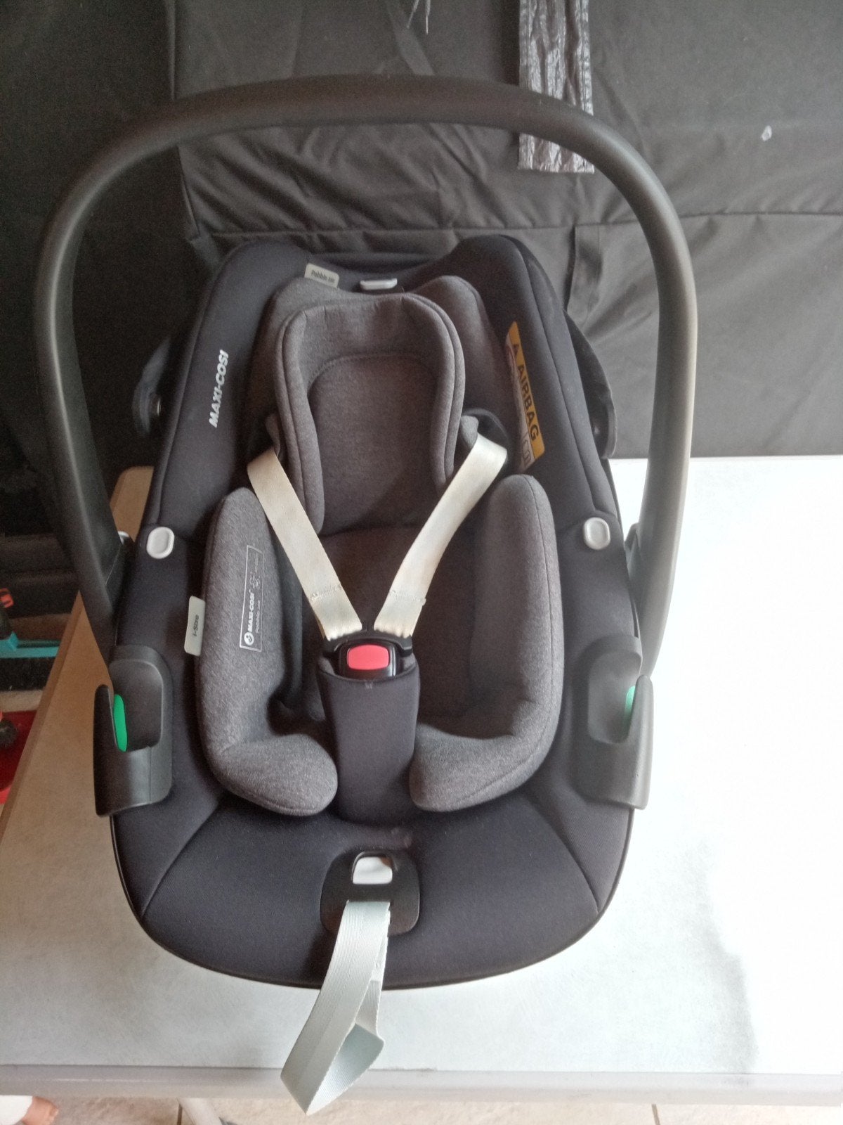 Maxi-Cosi Pebble 360 Essential Black autostoel, Ophalen, Zijbescherming, Zo goed als nieuw, Isofix