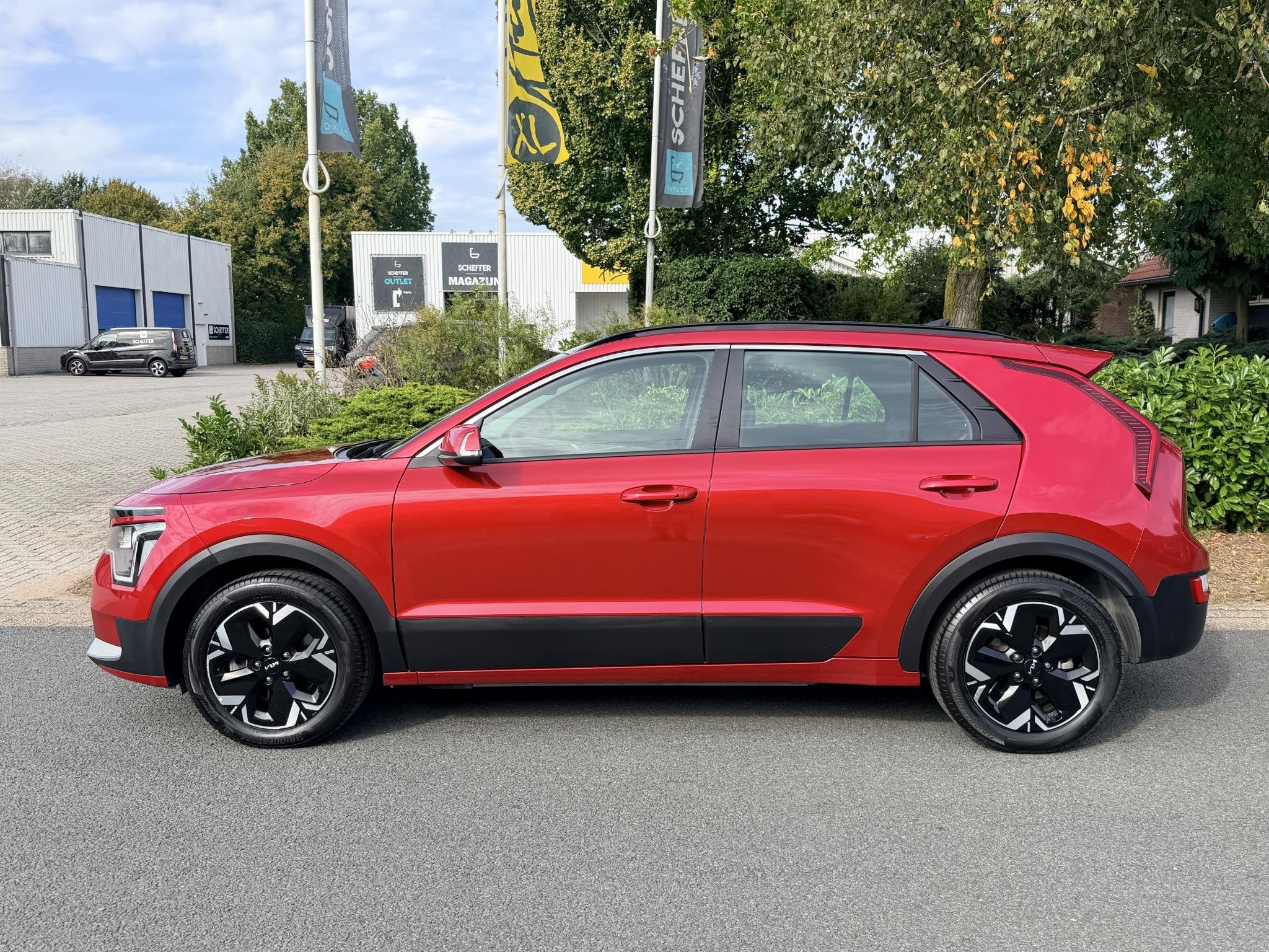 Kia Niro EV ComfortLine 64.8 kWh 204PK Camera•ACC•Carpla, Stof, Gebruikt, 750 kg, Automatische klimaatregeling