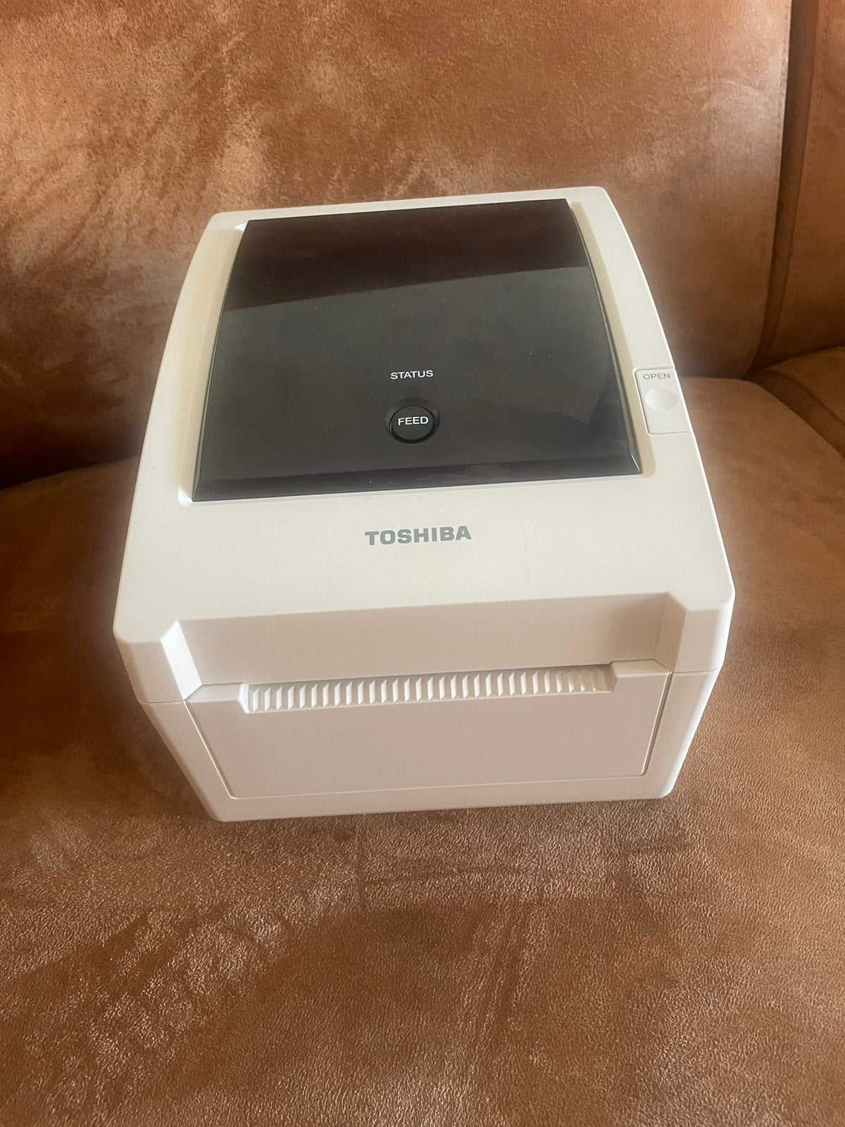 Toshiba B-EV4D-GS14-QM-R Thermische Labelprinter, Computers en Software, Printers, Zwart-en-wit printen, Gebruikt, Printer, Ophalen of Verzenden