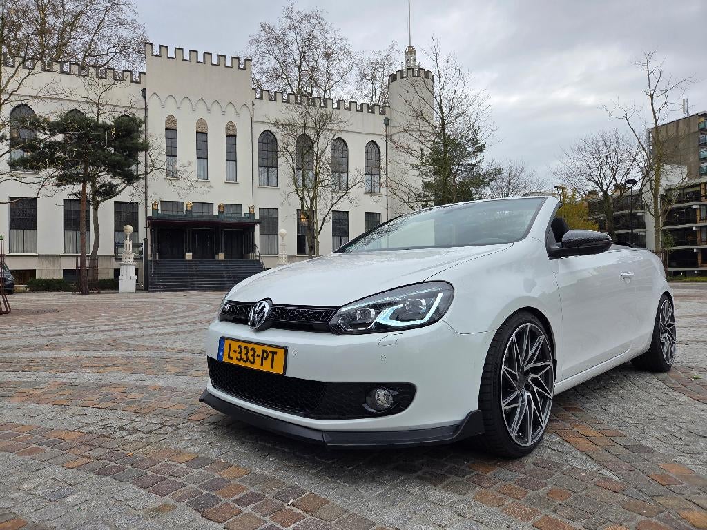 Volkswagen Golf Cabriolet 1.4 TSI 150 PK | Liefhebbers auto!, Auto's, Volkswagen, Voorwielaandrijving, Stof, LED verlichting, 4 cilinders