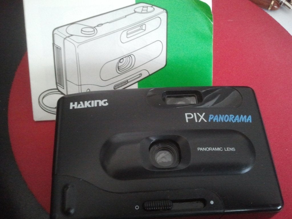 Haking Pix Panorama camera.  boekje aanwezig,, Verzenden, Gebruikt, Compact, Overige Merken
