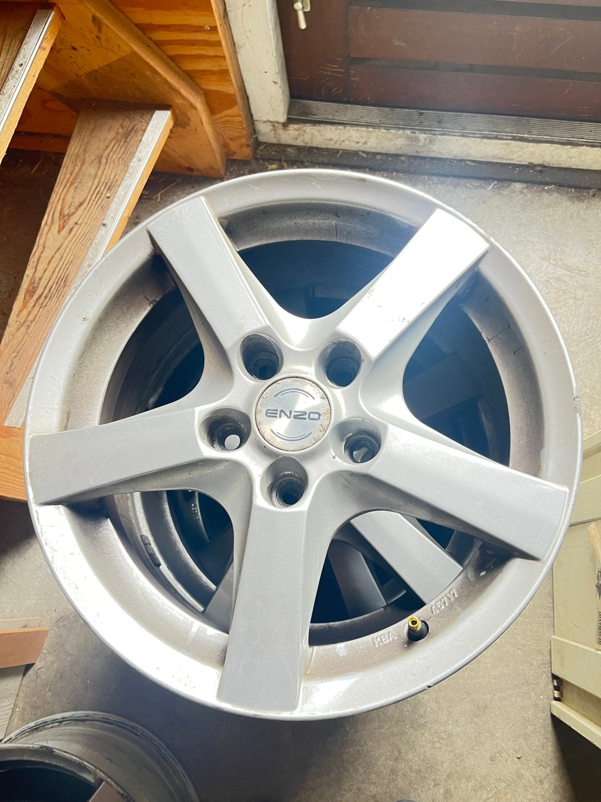 Aluminium velgen, Enzo R16”, Ophalen, Gebruikt, Velg(en), 16 inch