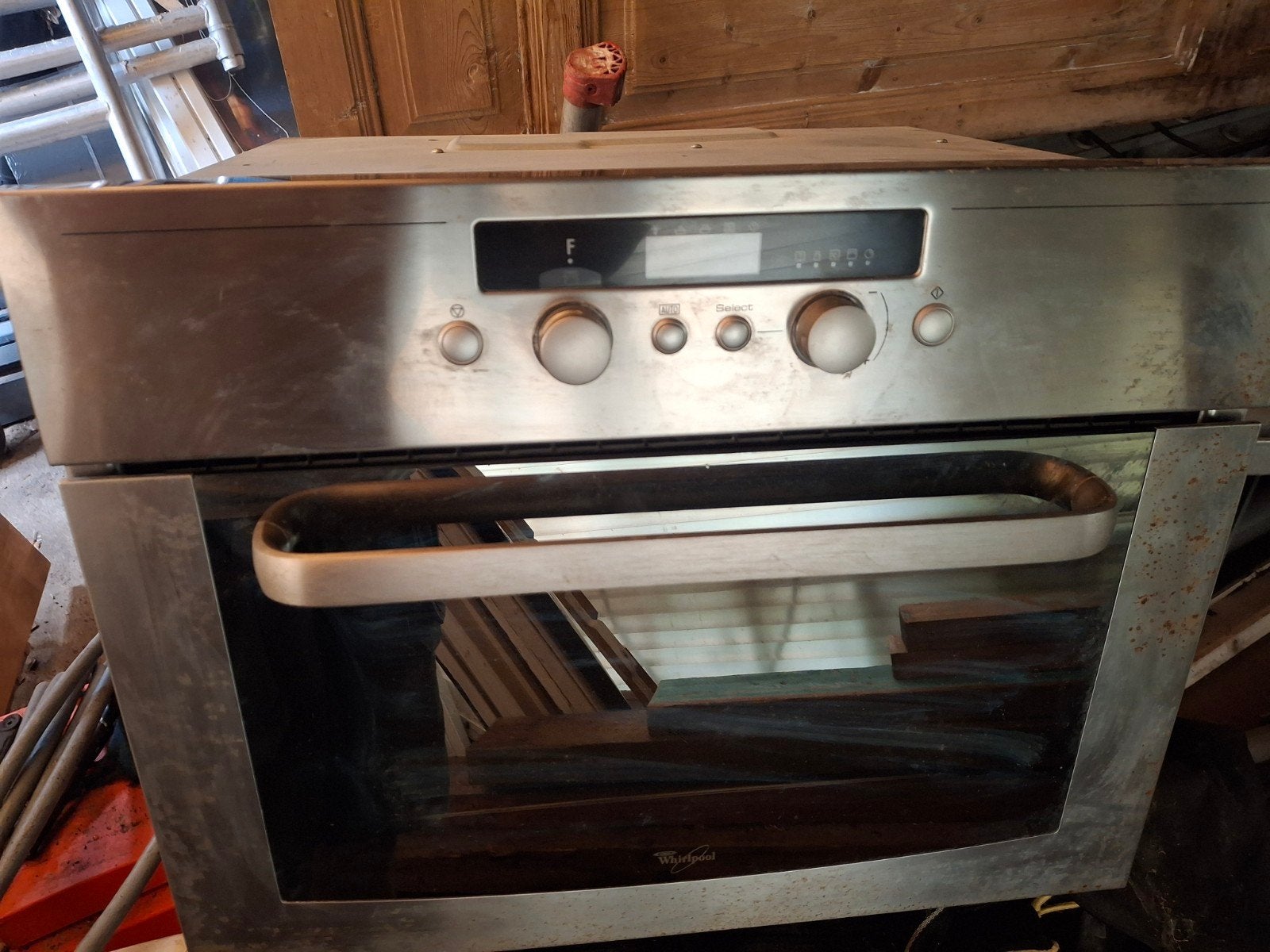 Gratis Whirlpool Inbouw oven 60 cm, Witgoed en Apparatuur, Ovens, Ophalen, Whirlpool, Gebruikt, Oven