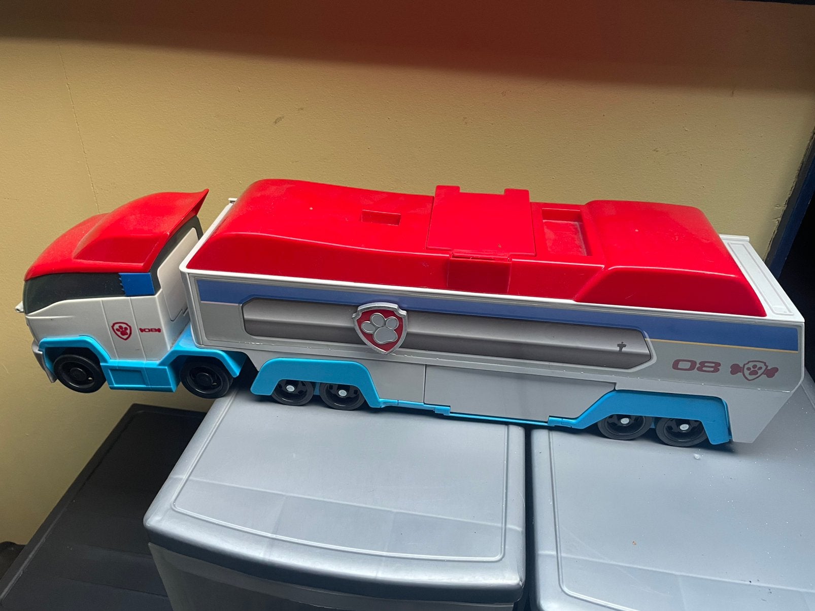 Paw Patrol Vrachtauto, Ophalen of Verzenden, Gebruikt