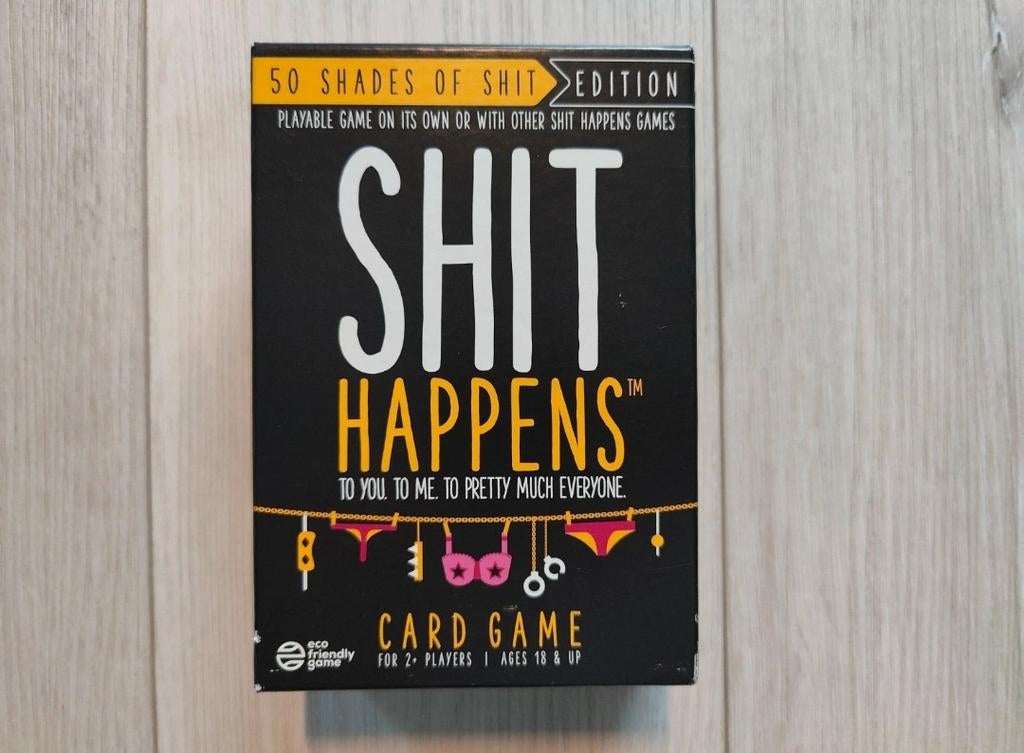 Shit happens card game - 50 shades of shit edition. A-dam, Ophalen of Verzenden, Zo goed als nieuw