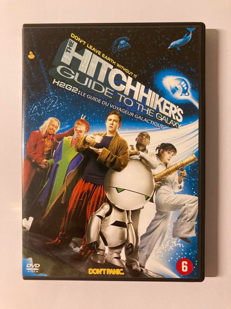 The Hitchhiker’s Guide to the Galaxy, 2005 / DVD, Alle leeftijden, Ophalen of Verzenden, Zo goed als nieuw, Overige genres