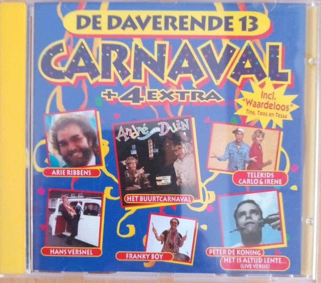 De Daverende 13 Carnaval  (CD), Ophalen of Verzenden, Zo goed als nieuw, Levenslied of Smartlap, Verzamelalbum