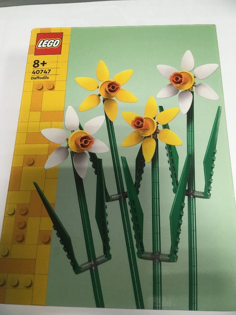 LEGO Botanicals Narcissen Bloemen Boeket, Compleet, Lego, Ophalen of Verzenden, Zo goed als nieuw